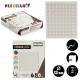 ADHESIVE LABELS DIAM 13MM 7 PAGES
