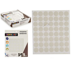 ETIQUETAS ADHESIVAS DIAM 18MM 7 PAG