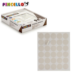 ADHESIVE LABELS DIAM 25MM 7 PAGES