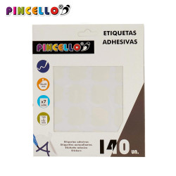 ADHESIVE LABELS 22X49MM APPELS 7 PAGES