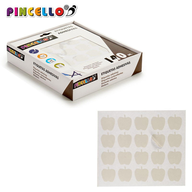 ADHESIVE LABELS 22X49MM APPELS 7 PAGES