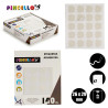 ADHESIVE LABELS 22X49MM APPELS 7 PAGES