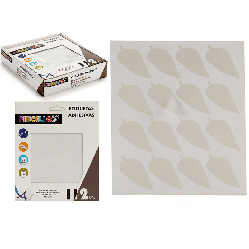 ADHESIVE LABELS 22X49MM LEAFS 7 PAGES