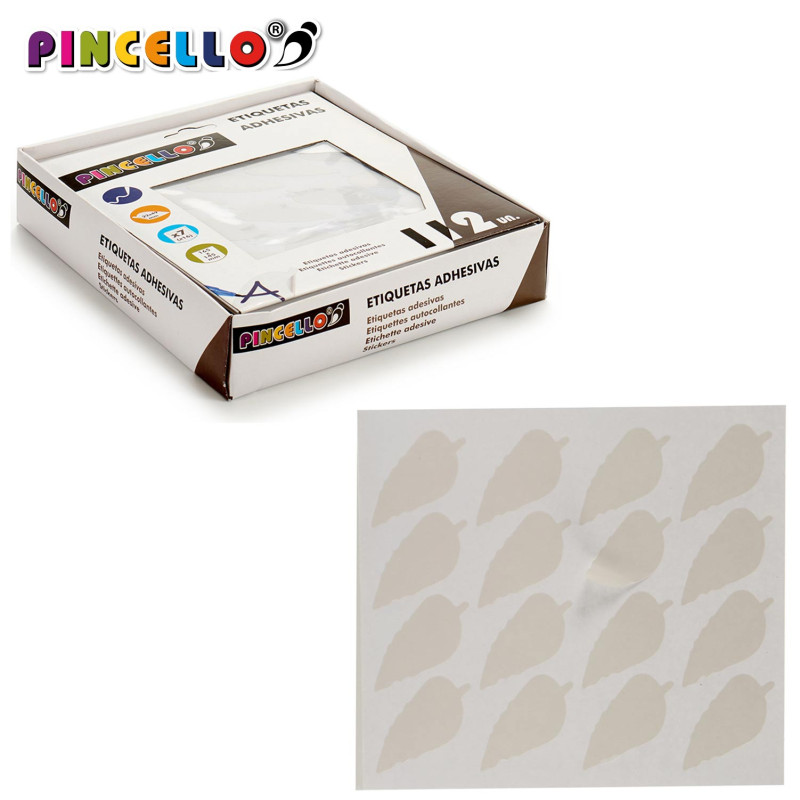 ETIQUETAS ADHESIVAS 22X49MM HOJAS 7 PAGS