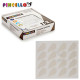 ADHESIVE LABELS 22X49MM LEAFS 7 PAGES