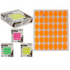 ETIQUETAS ADHESIVA 17X24MM OVAL S4 5 PAG