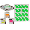 ADHESIVE LABELS 22X49MM LEAFS MIX 4 5PAG