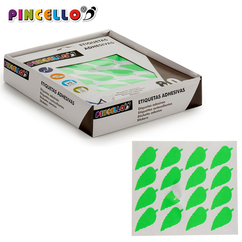 ETIQUETAS ADHESIVAS 22X49MM HOJAS S4 5P