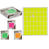 ADHESIVE LABELS 17X24MM RECT M4 5 PAGES
