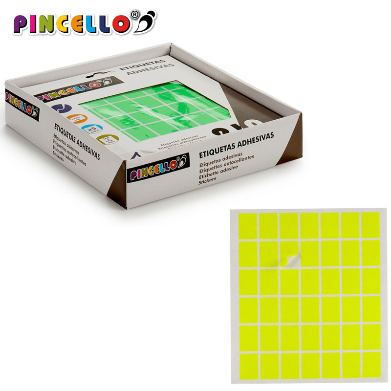 ETICHETTE ADESIVE 17X24MM RETT A4 5PAG
