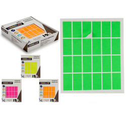ADHESIVE LABELS 20X37MM RECT M4 5 PAGES