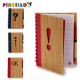BAMBOO NOTEBOOK 14X18CM SYMBOLS M4 140P