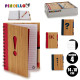 BAMBOO NOTEBOOK 14X18CM SYMBOLS M4 140P