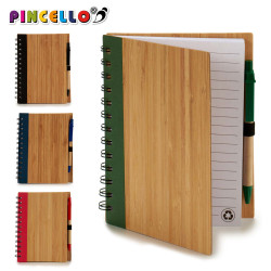 QUADERNO 14X18CM BAMBU A4 COL 140 PAG