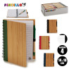 LIBRETA 14X18CM BAMBU S4 COL 140 PAGS