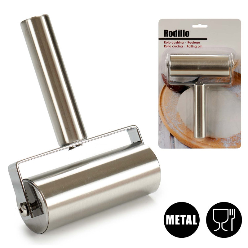 STEEL KITCHEN ROLLER 17X12CM