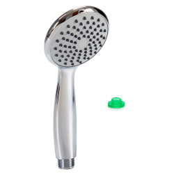 SHOWERHEAD THICK HANDLE SILVER COLOR