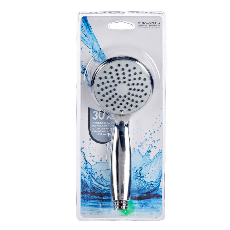 SHOWERHEAD THICK HANDLE SILVER COLOR