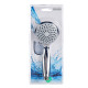 SHOWERHEAD THICK HANDLE SILVER COLOR