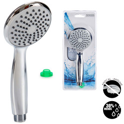 SHOWERHEAD THICK HANDLE SILVER COLOR