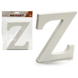 LETTRE Z BOIS BLANC 1,8X15CM