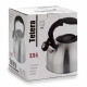 CHALEIRA AÇO INOX 2,5L ASA PLASTICO