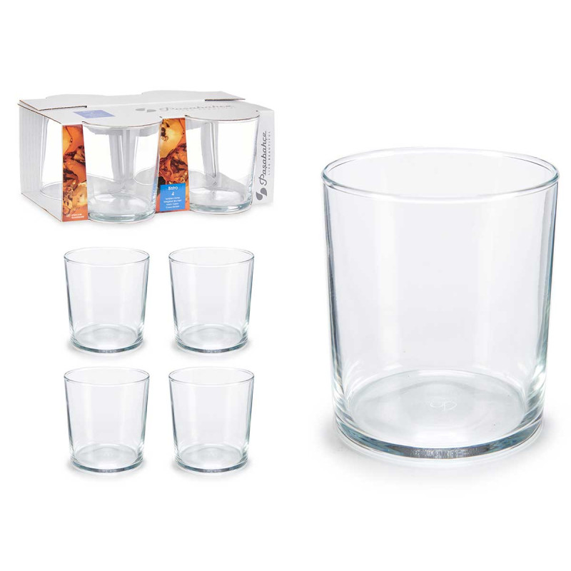 SET 4 BICCHIERI BISTRO PINTA 380CC