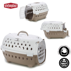 PLASTIC PET TRANSPORTER CHIC BEIGE