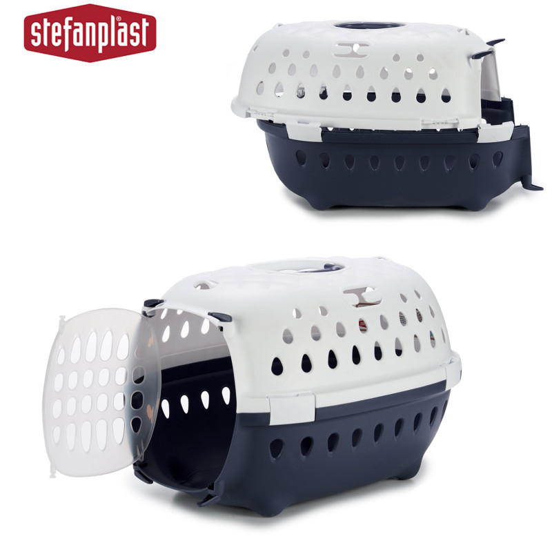 PLASTIC PET TRANSPORTER CHIC DARK BLUE