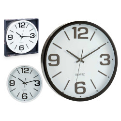 RELOGIO REDONDO 40CM LISO SORT BRANCO PR