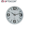 RELOGIO REDONDO 40CM LISO SORT BRANCO PR