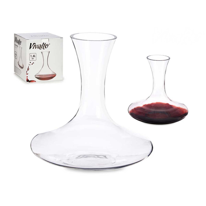 DECANTER VINO VETRO 1,40L
