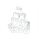 SET 18 TRANSPARENT ICE CUBES