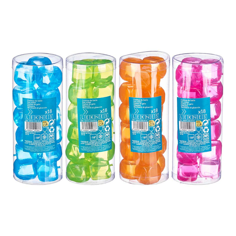 SET 18 ICE CUBES MIX 4 COL