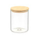 BARATTOLO ROTONDO BOROSILICATO TAPPO BAMBU 800ML
