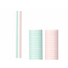 ROLO PAPEL PRESENTE 70X200 RISCAS ROSA E MENTA