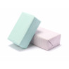 ROLO PAPEL PRESENTE 70X200 RISCAS ROSA E MENTA