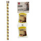 SPONGE SCOURER OVAL 8X3X10CM