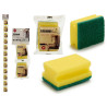SPONGE SCOURER RECTANG 6,5X9X4CM