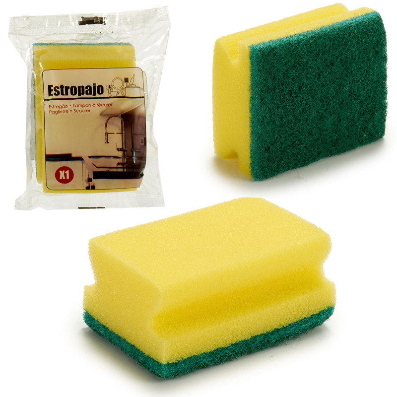 ESTROPAJO RECTANGULAR 6,5X9X4CM