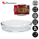 VASSOIO OVALE PER FORNO 2360ML BORCAM