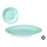 ASSIETTE À DESSERT CARRÉE VERT OPAL  21,5CM