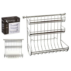 CHROME WIRE KITCHEN HANGING SET