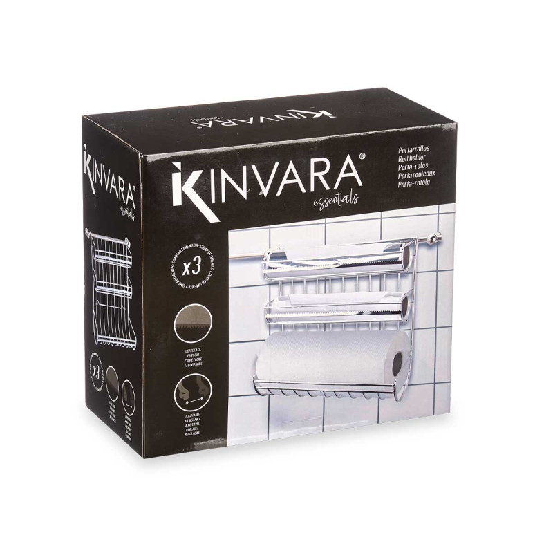 CHROME WIRE KITCHEN HANGING SET