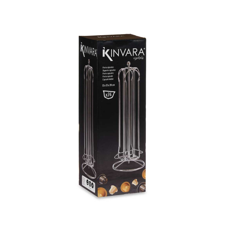 PORTE-CAPSULES DE CAFÉ ROTATIF 24 CAPSULES GRAND