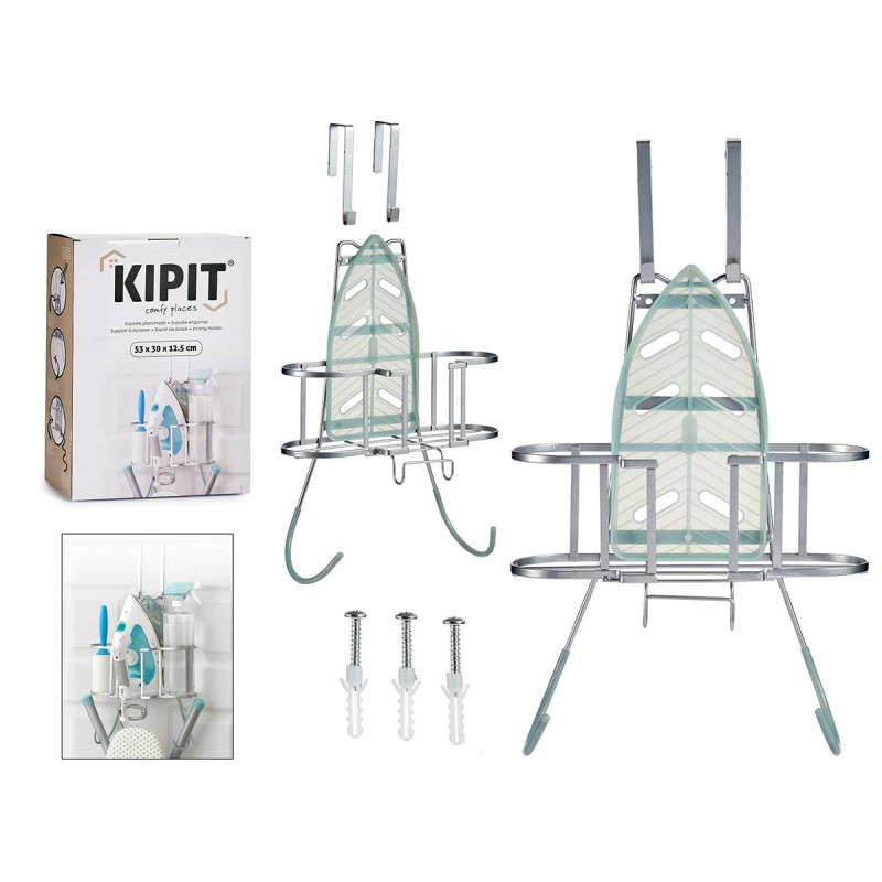 IRONING BOARD AND IRON HOLDER