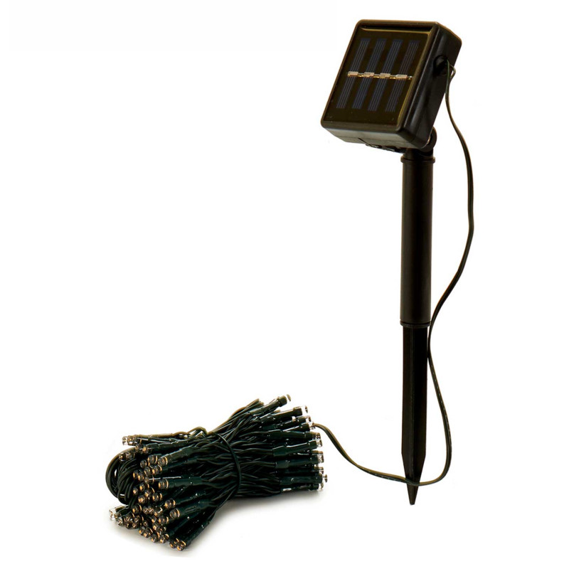 200 LED SOLAR WHITE STRING LIGHT