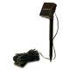 GUIRLANDE SOLAIRE 200 LEDS BLANCS