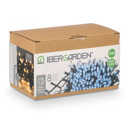 200 LED SOLAR WHITE STRING LIGHT