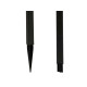 BALISE SOLAIRE PLASTIQUE CARRE NOIR